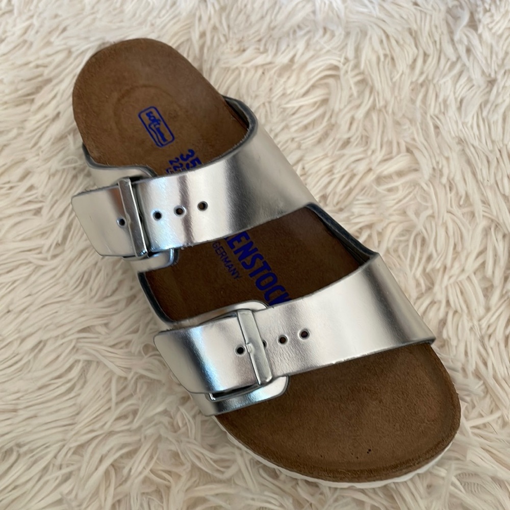Birkenstock Metallic Arizona SFB Sandal